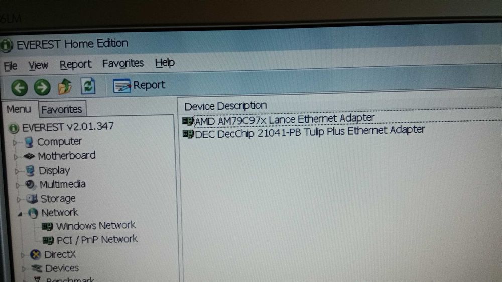 [PC Vintage] Placa de rede PCI - Allied Telesyn AT-2746FX