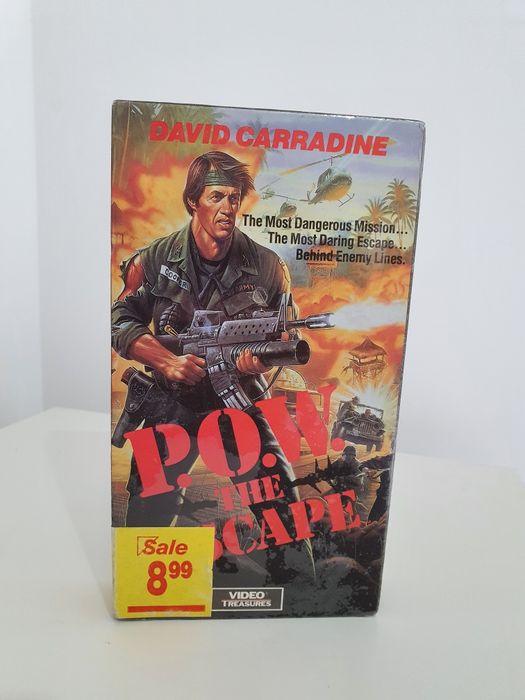 Film video VHS Ucieczka Jeńców 1986 r. UNIKAT