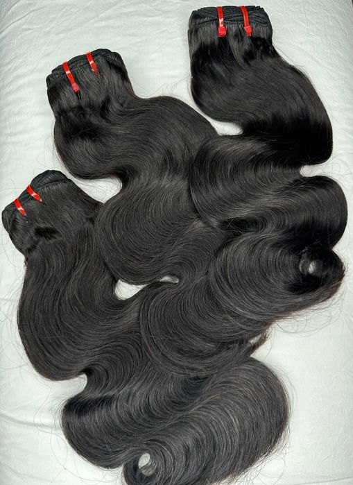 Cabelo humano ondulado