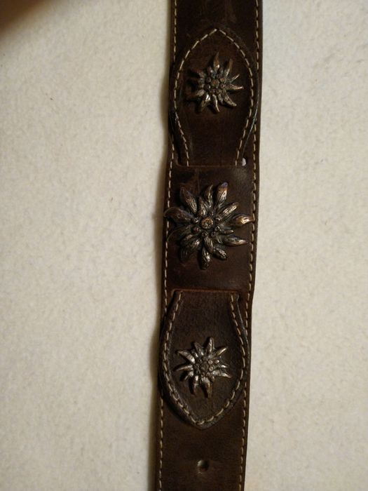 Pasek skórzany myśliwski