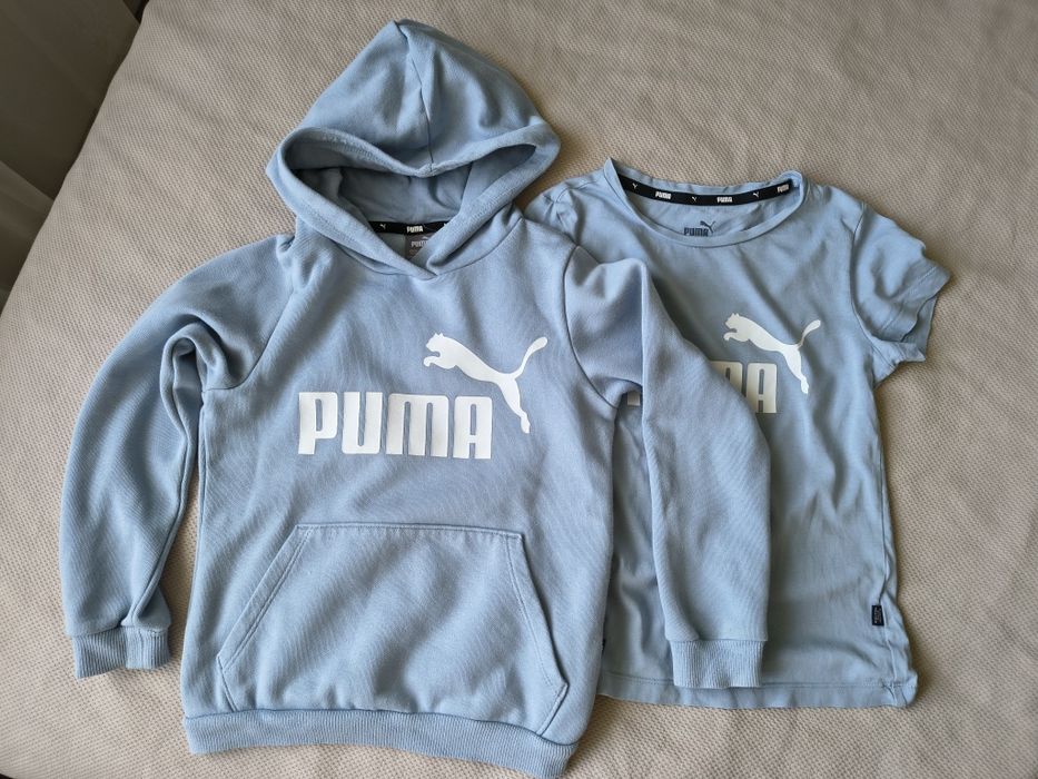 Bluza puma 128 niebieska