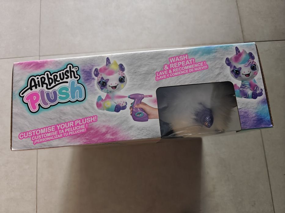Peluche Licórnio Airbrush Plush Style 4 Ever - Novo em Caixa