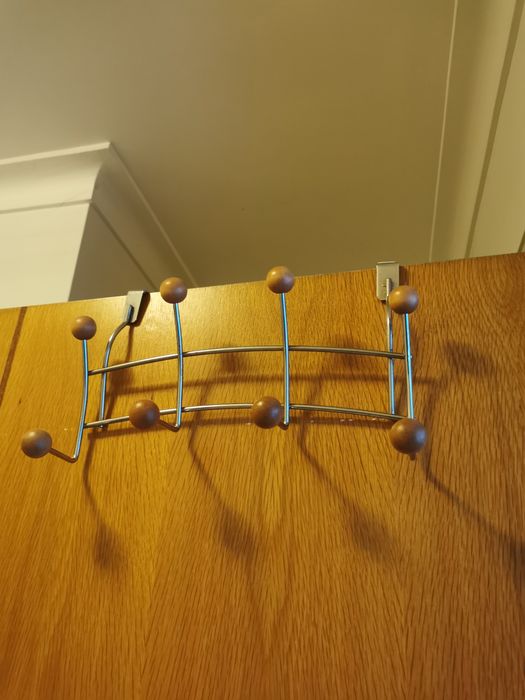 Cabide de porta para toalhas ou casacos