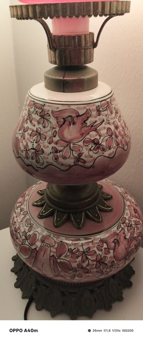 MAGNÍFICO candeeiro de mesa