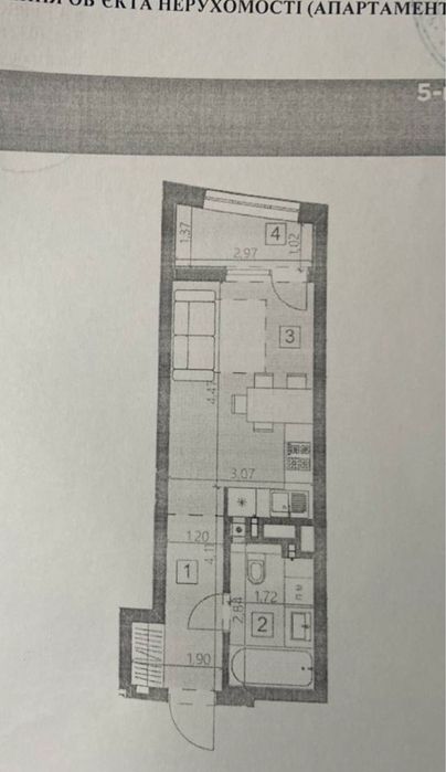 1-room apartment apartment by the address st. Tuchapskogo (area 30,9 m²) - Atlanta.ua - photo 11