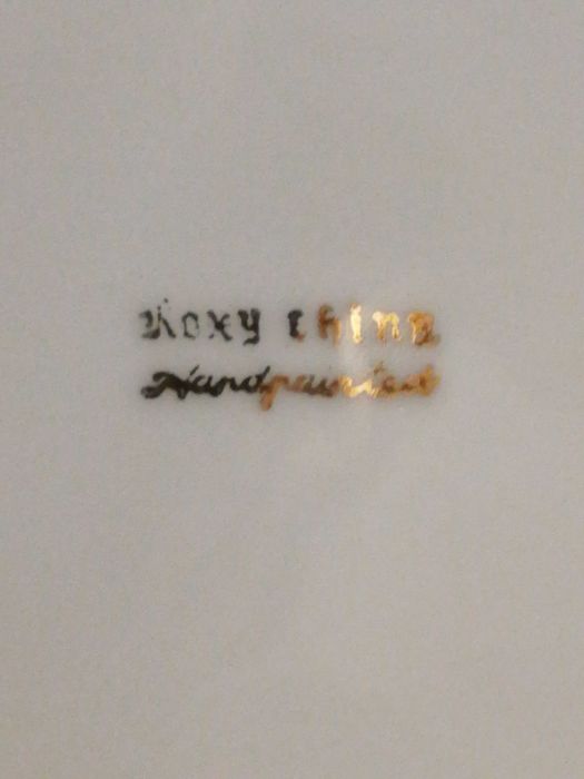 Serviço de chá pintado à mão