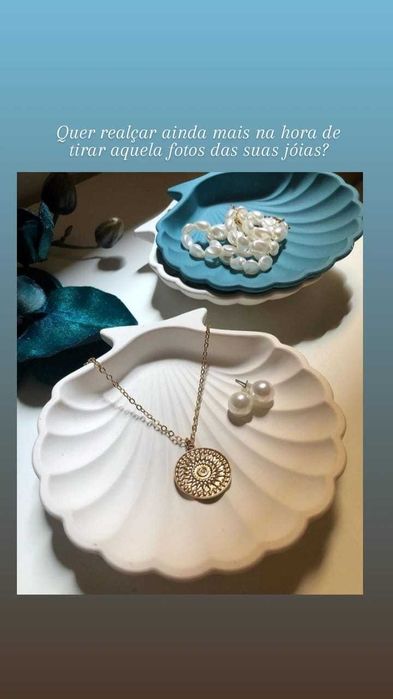 Concha jóias/decorativa