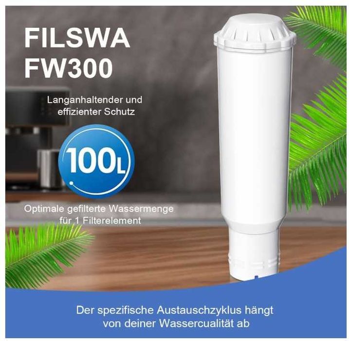 Zestaw 6 filtrów do ekspresu FILSWA FW300