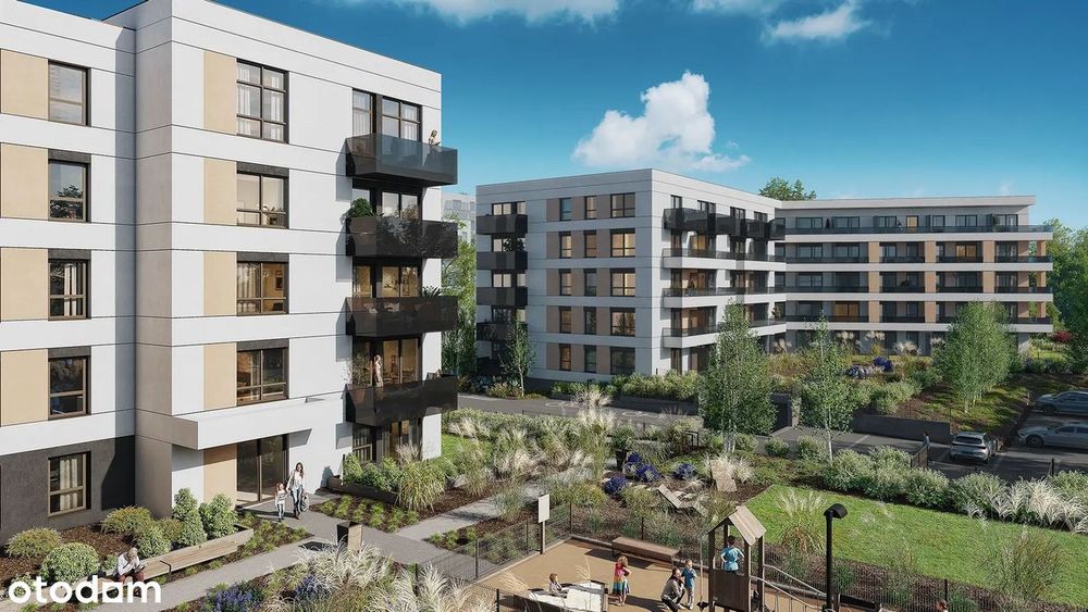 2-pokojowe mieszkanie 39m2 + balkon Bez Prowizji