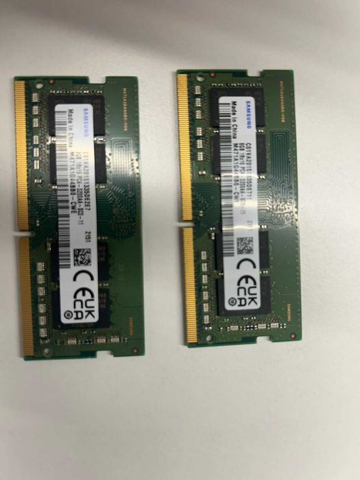 Memória RAM Samsung 8GB DDR4 3200MHz SO-DIMM – 60€ | 2x8GB = 100€