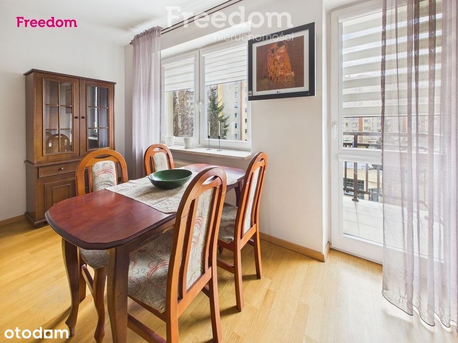 Przestronne 2 pokoje z balkonem – Niepodległości