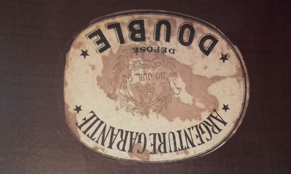Lustro Paryż 1902rok. 9-10mm 135x72,5cm srebro