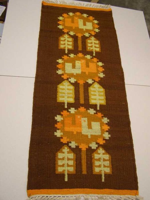 Kilim - " Kurki ", Cepelia l.70 XXw.