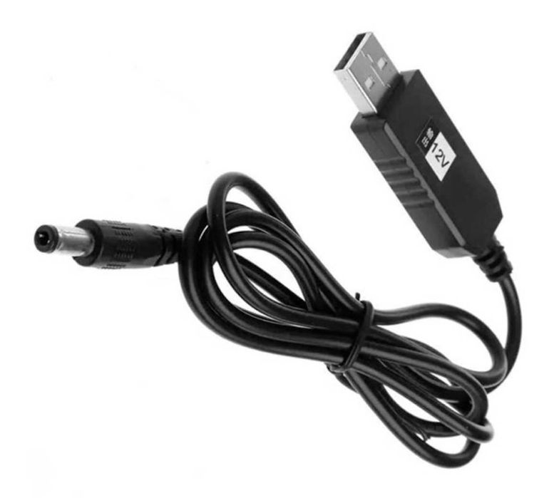 Кабель USB живлення  Wi-Fi роутера від 5v-9v-12v