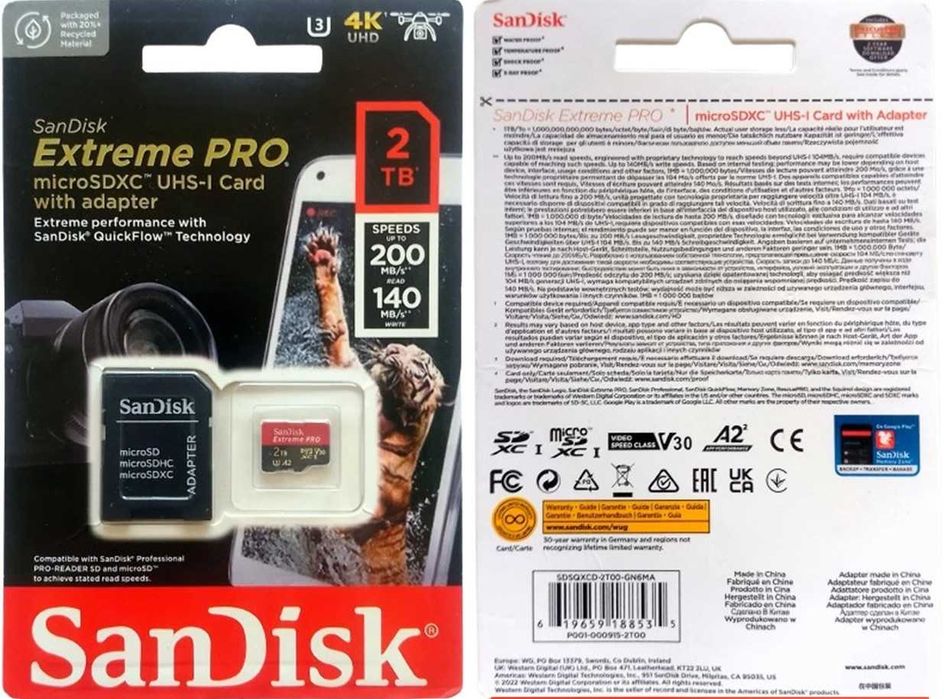 SanDisk Extreme Pro 2TB
