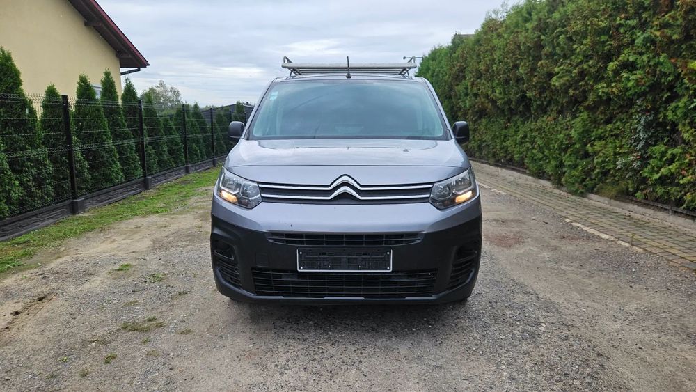 Citroën BERLINGO VAN  2020 ROK KLMA NAVI TEMPOMAT PARTNER  Hak Gwarancja przebiegu Czujniki cofania Bagaźnik dachowy