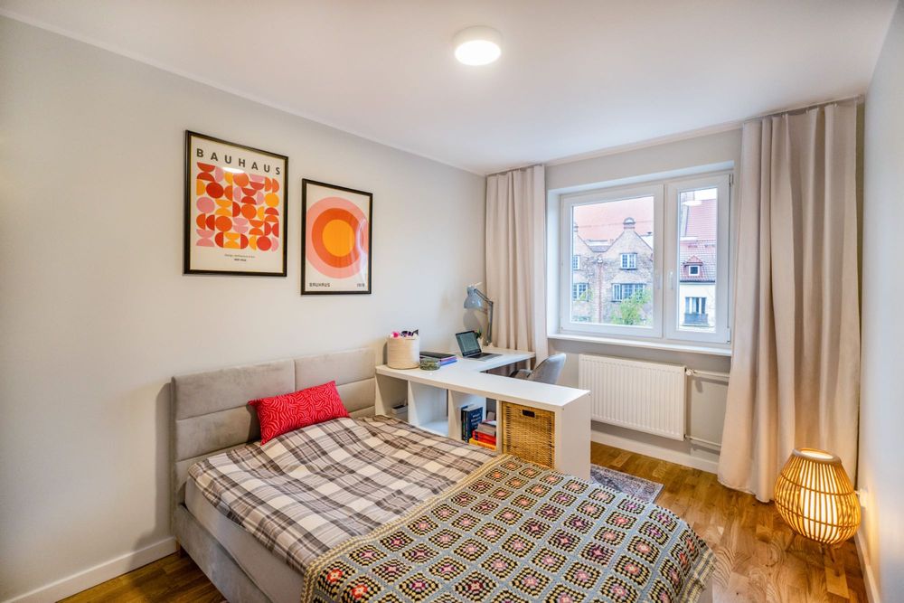 pokój 11m2 Gdańsk Śródmieście blisko SKM w mieszkaniu po remoncie