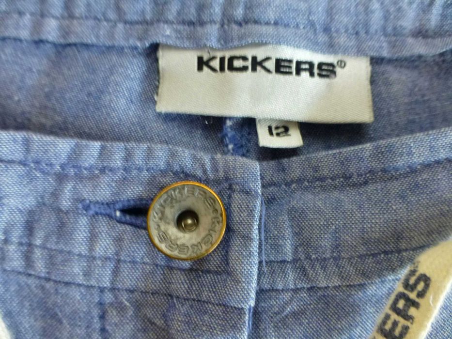 Kickers bawełniane damskie bermudy szorty XL