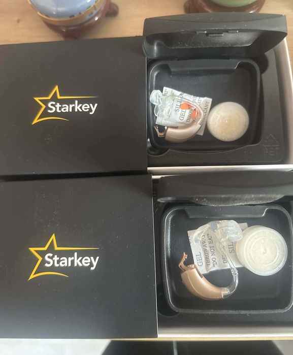 Sprzedam dwa nowe aparaty słuchowe  firmy starkey