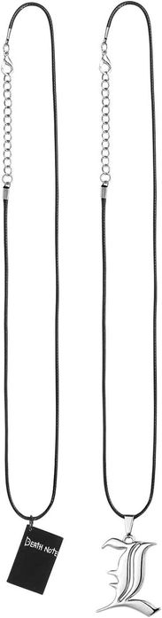 Colares Death Note - colar L - colar caderno Death Note - NOVO