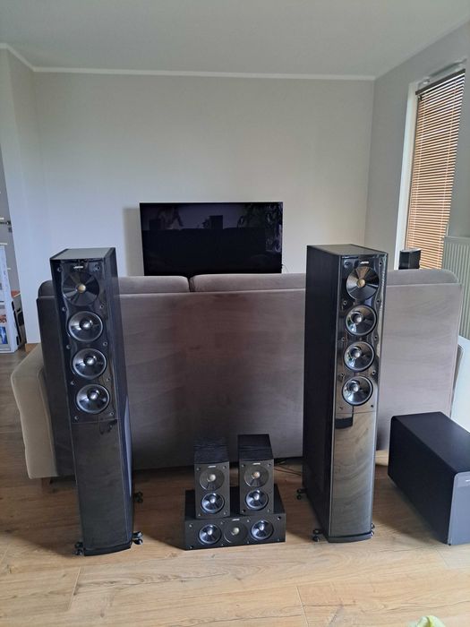 Zestaw głośników Jamo S608 + Jamo sub 250 + amplituner pioneer vsx 920