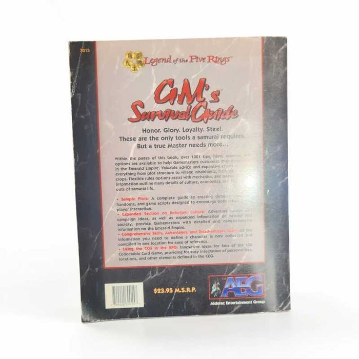 Livro Legend of the Five Rings GMs Survival Guide