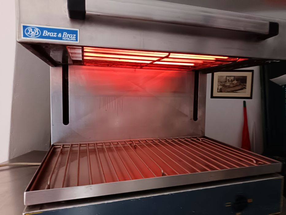 Estufa em inox com uma porta