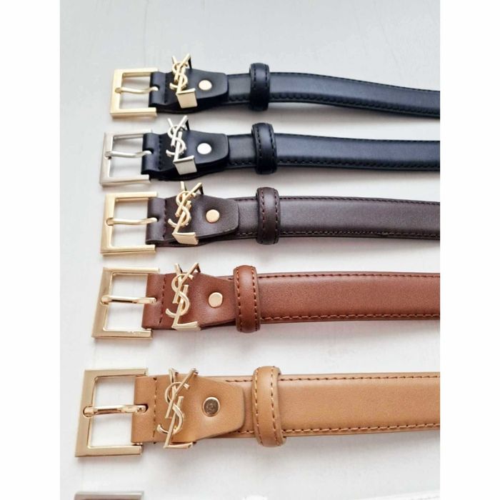 Nowy Pasek Damski YSL kolory Premium Yves Saint Laurent