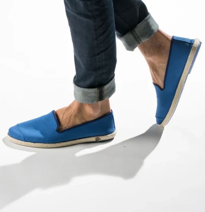 Продам нові чоловічі єспадрильї р.44, маломірні, довжина устілки 28см