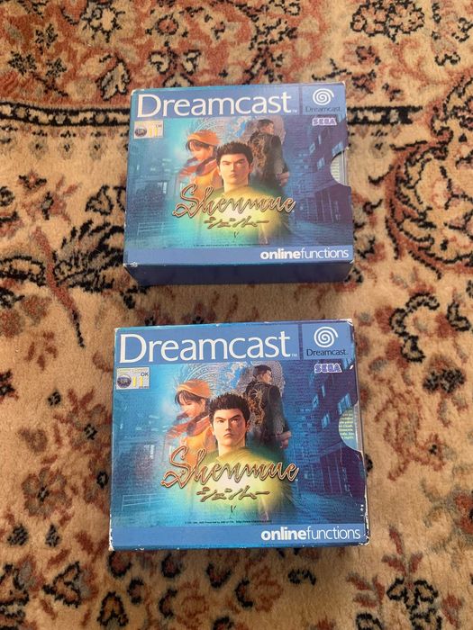 Sega:Panzer Dragon 1 e2, Dragon BallZ, Shenmue 1 e 2, Fighters megamix