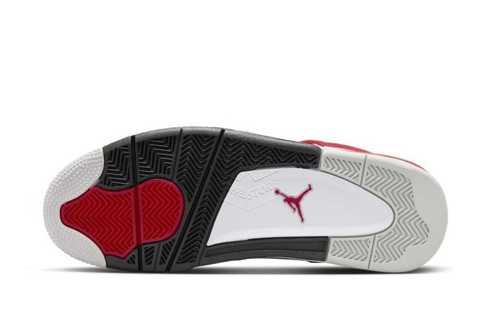 Nike AIR JORDAN 4 Red Cement – Buty | DH6927–161
