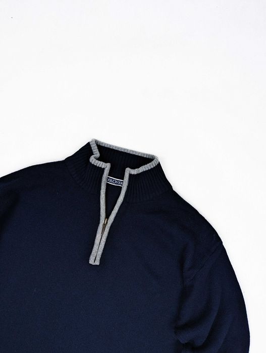 WoolOvers granatowy sweter 100% wełna L