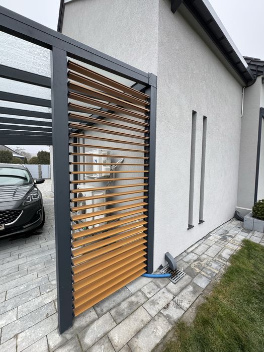 Lamele ruchome tarasowe ( aluminiowe i drewniane )