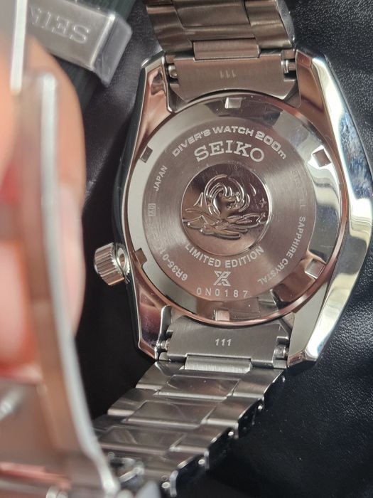 Seiko prospex edição limitada 140th aniversário