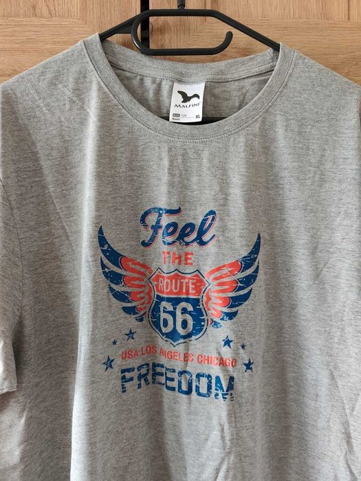 Koszulka Szara Męska rozm. XL Route 66 - NOWA!