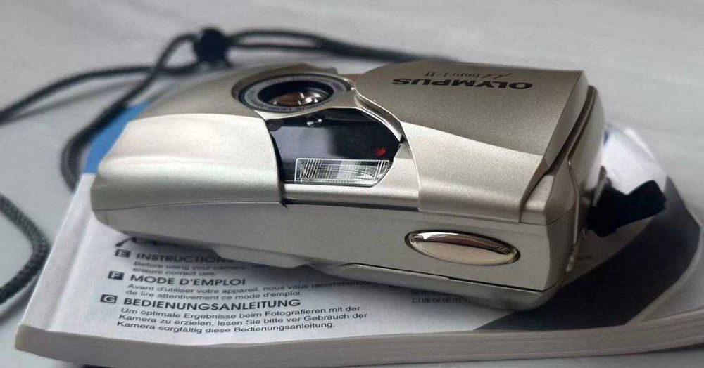 Olympus Mju II 35mm f/2.8 Câmera de Filme