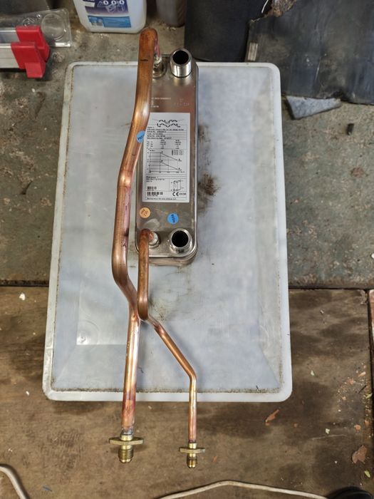 Теплообменник с кондиционера воздух -вода