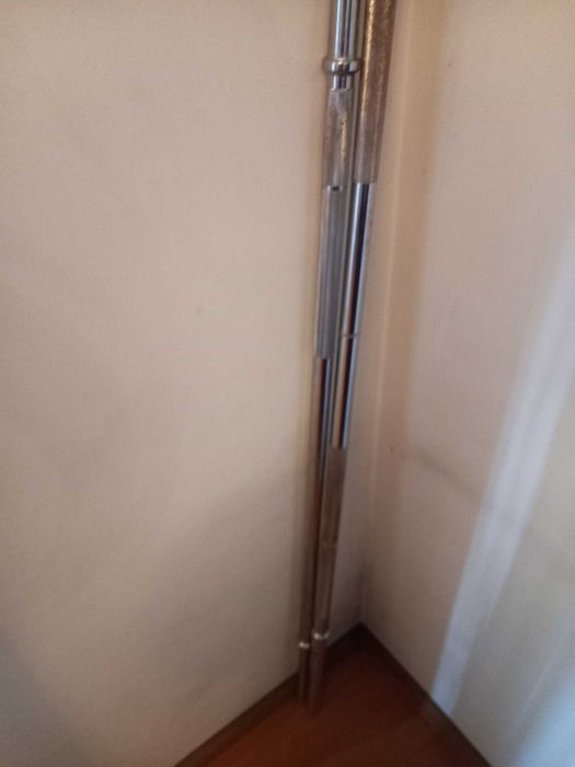 Barras de musculação 1.55m e 2m (28mm) + Almofada protetora