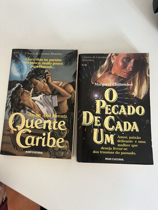 Livros harlequin de bolso (1€ cada)