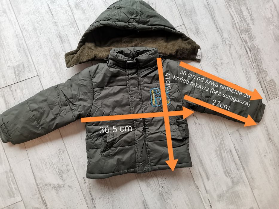 Kurtka zimowa dka chłopca