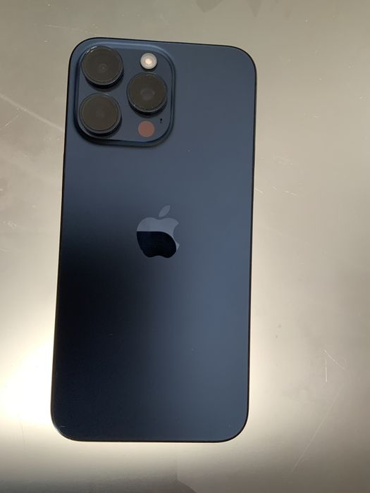 iPhone 15 Pro Max 256GB Blue Titanium com Capa Pelicula e Fatura para Garantia