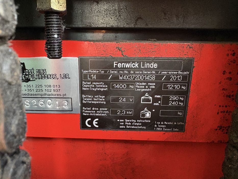 stacker fenwick L14