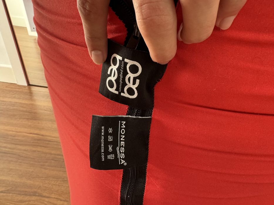 Puff Colchão Vermelho