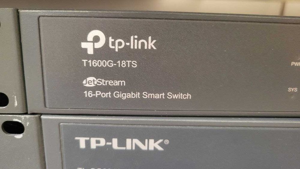 Продам робочі керовані світчі TP-Link T1600G / TL-SG2216 / T2600G-18TS