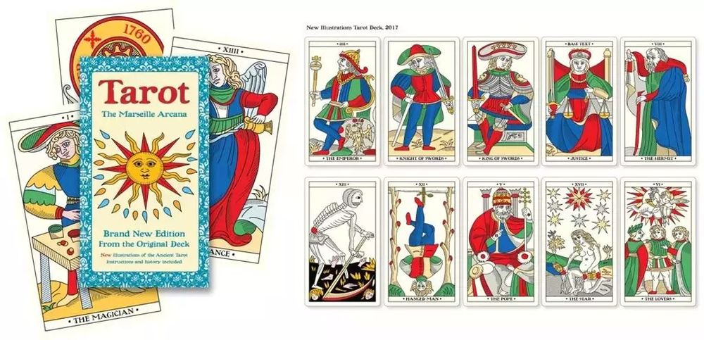 Karty Tarot The Marseille Arcana. Nowy Produkt
