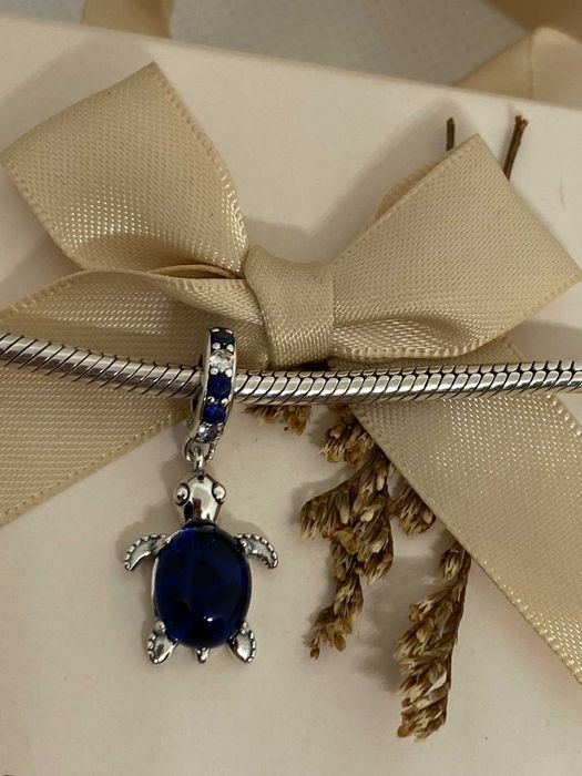 Darmowa Dostawa! Charms zawieszka do bransoletki Żółwik
