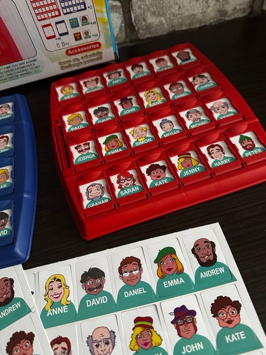 Настольная веселая игра "Угадай кто" для всей семьи на память