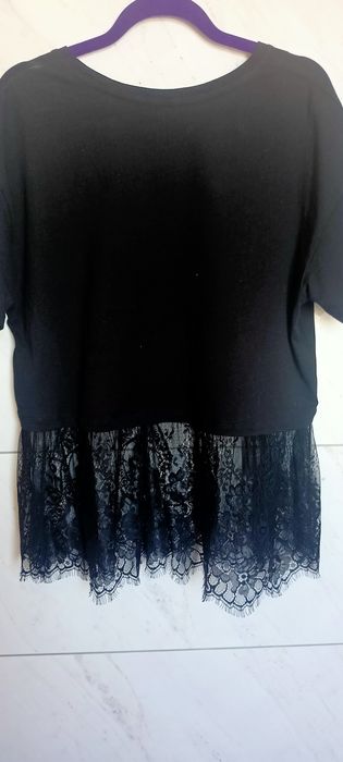 Cropp nowa bluzka z koronką