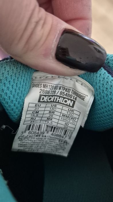 Buty trekkingowe dziewczęce Decathlon 31