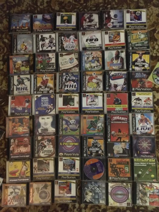 ігри диски для Sony Playstation 1 One Лот